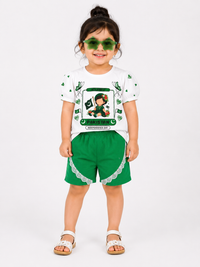 Girls Azadi suit-charcter