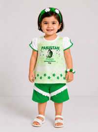 Girls Azadi suit-butter fly