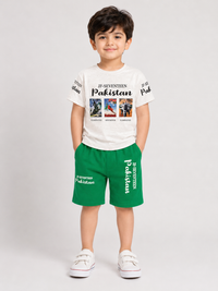 Boy Azadi suit-army